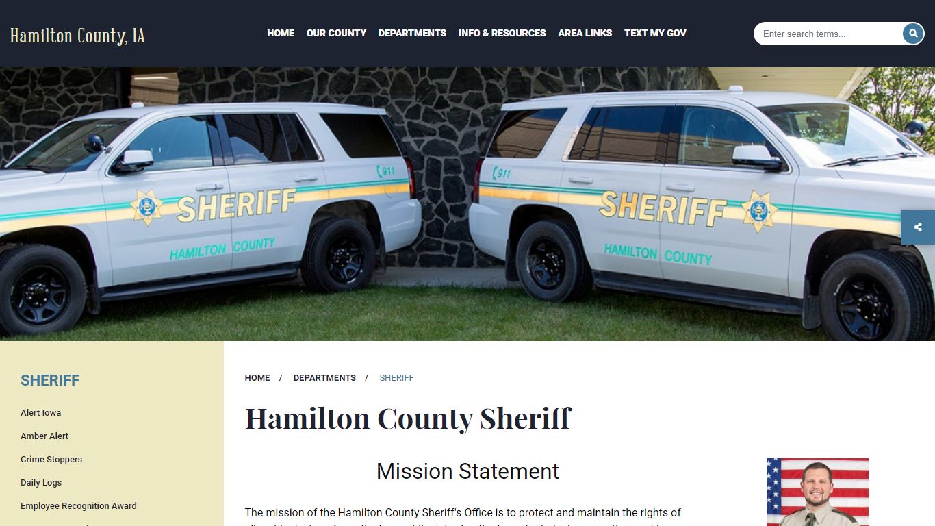 Hamilton County Sheriff - Iowa